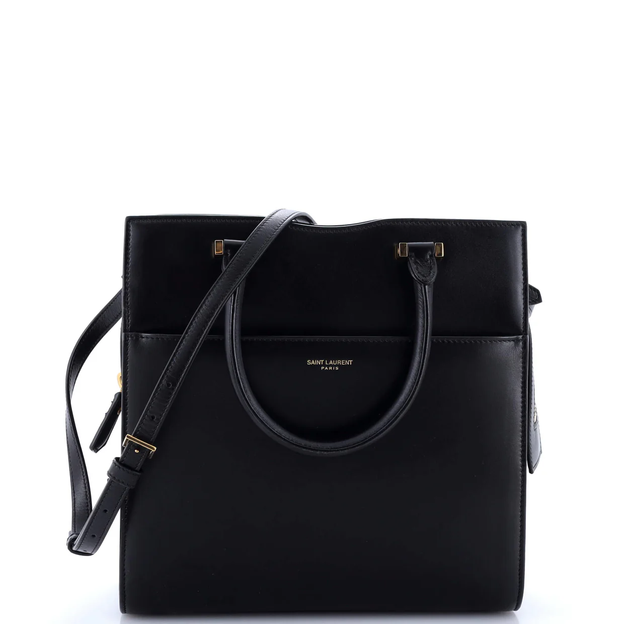 Uptown Tote Leather Small - Deep Luxury