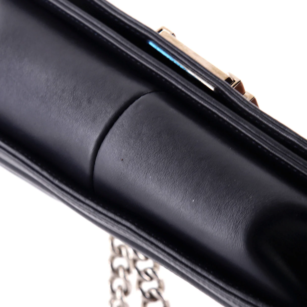 Boy Flap Bag Chevron Lambskin New Medium - Deep Luxury