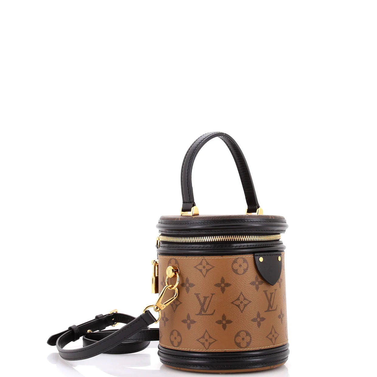 Cannes Handbag Reverse Monogram Canvas - Deep Luxury