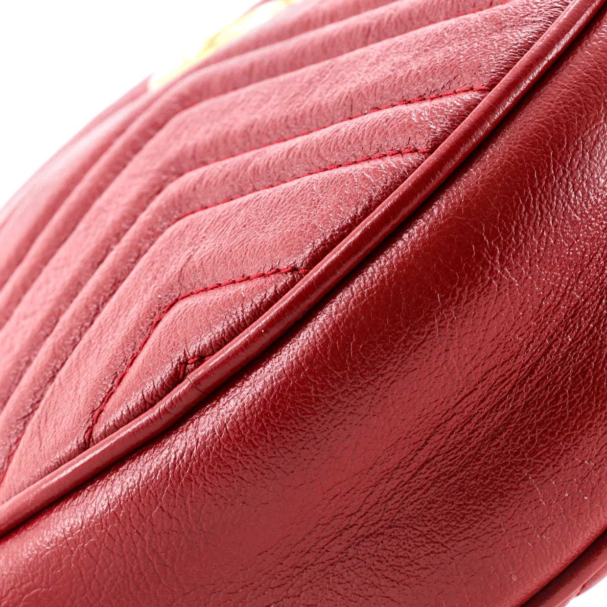 GG Marmont Round Shoulder Bag Matelasse Leather Mini - Deep Luxury