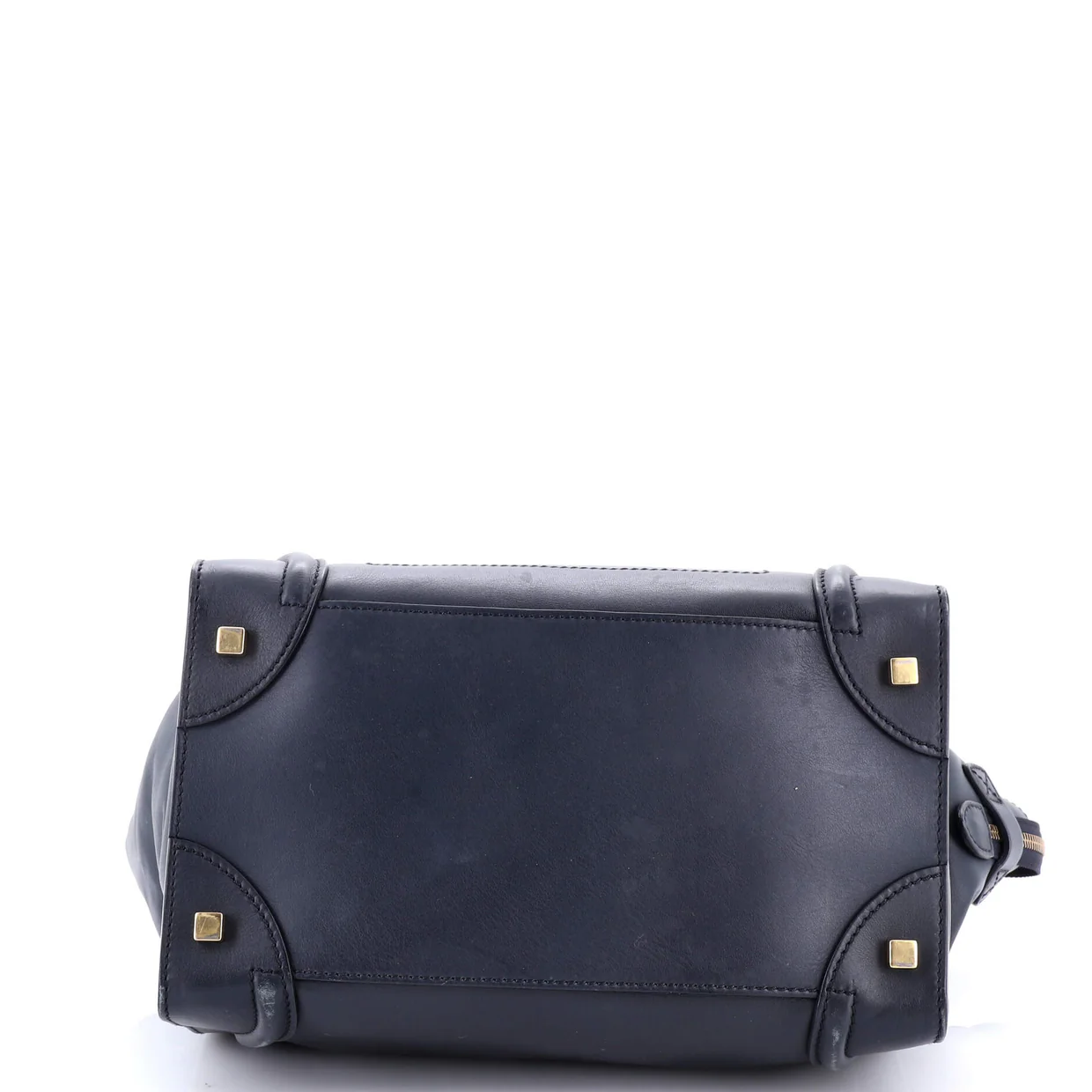 Luggage Bag Smooth Leather Mini - Deep Luxury