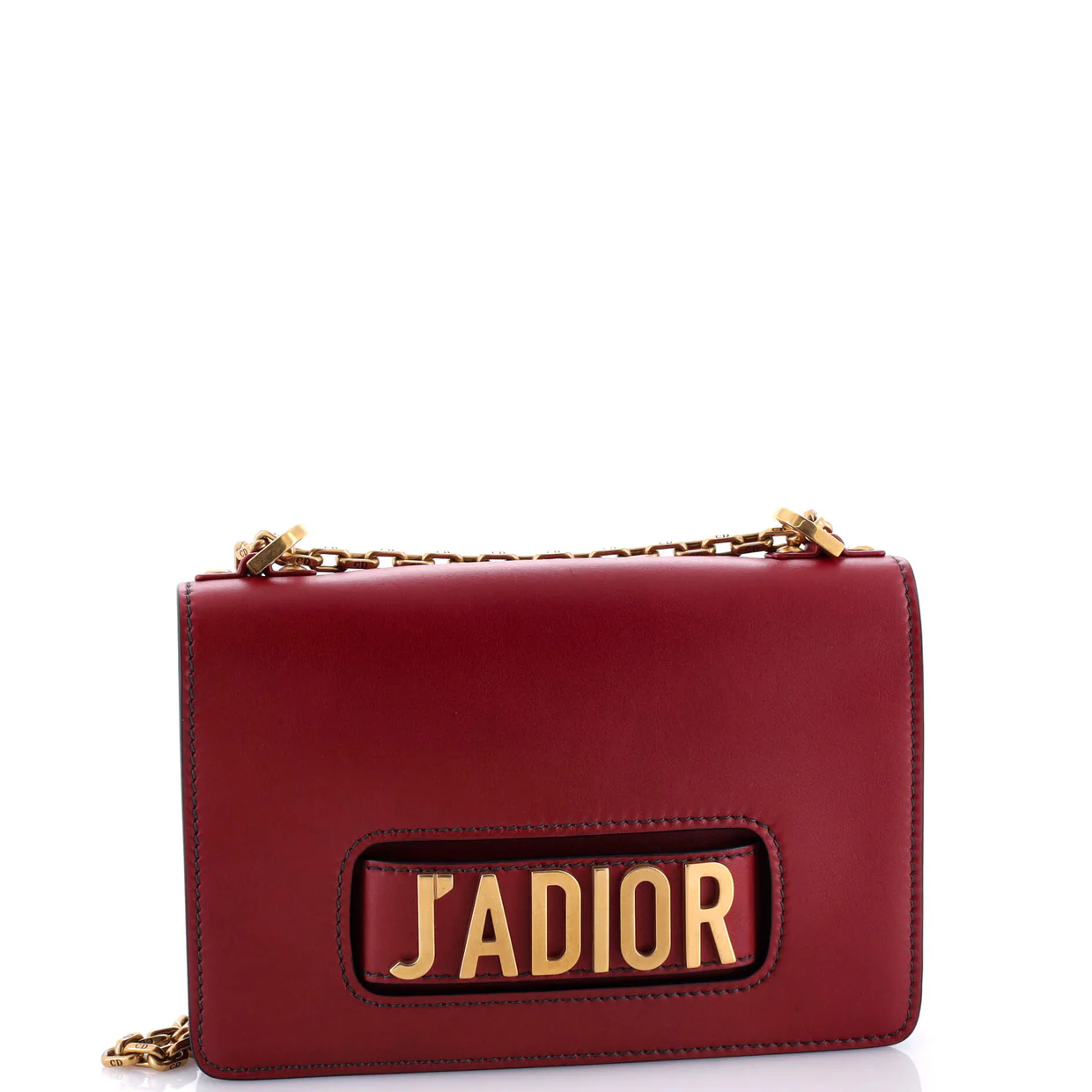 J'Adior Flap Bag Leather Medium - Deep Luxury