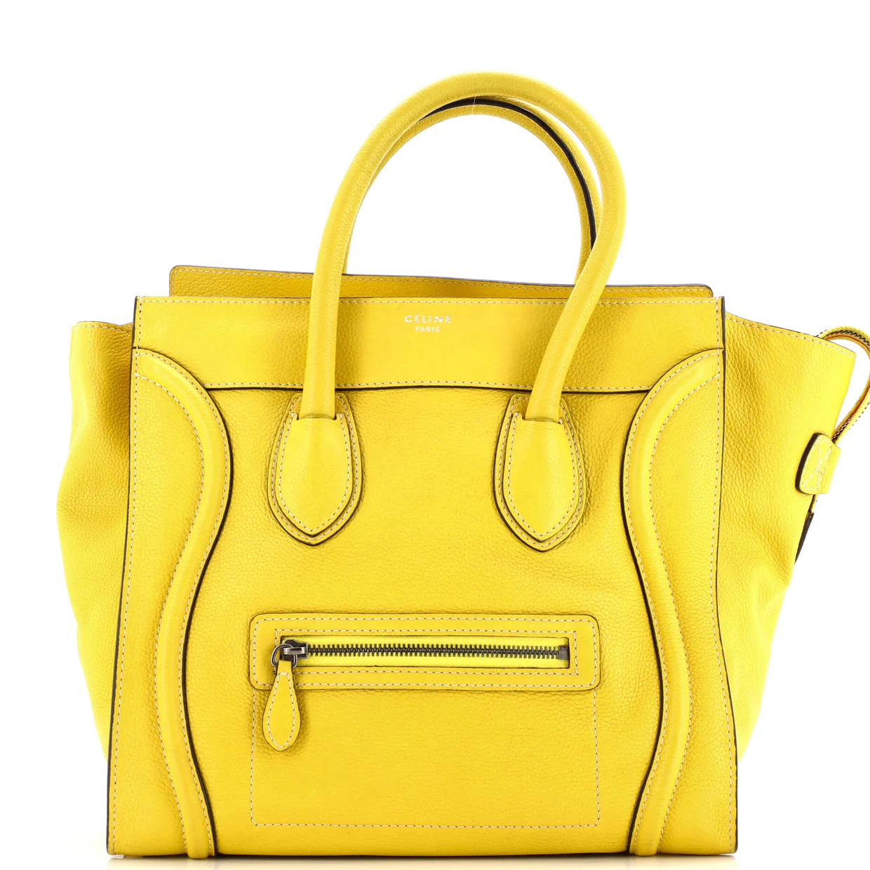 Luggage Bag Grainy Leather Mini - Deep Luxury