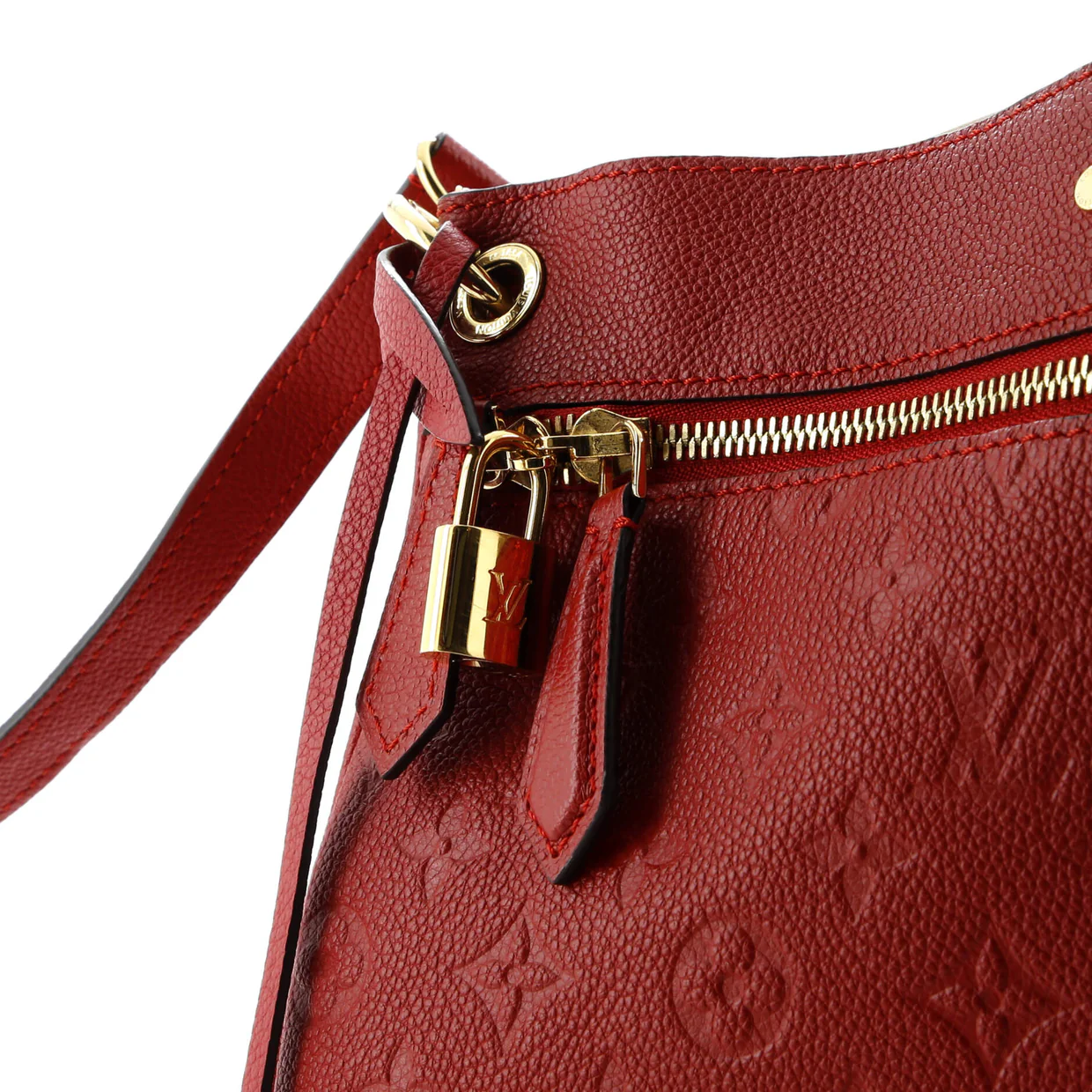 Spontini NM Handbag Monogram Empreinte Leather - Deep Luxury