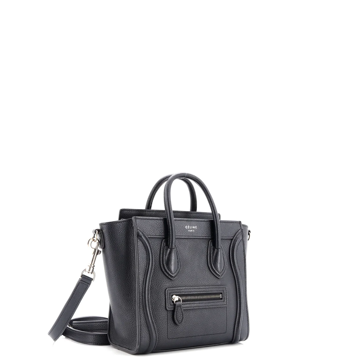 Luggage Bag Grainy Leather Nano - Deep Luxury