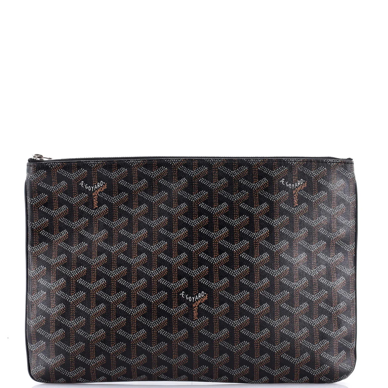 Senat Zip Pouch Coated Canvas MM - Deep Luxury