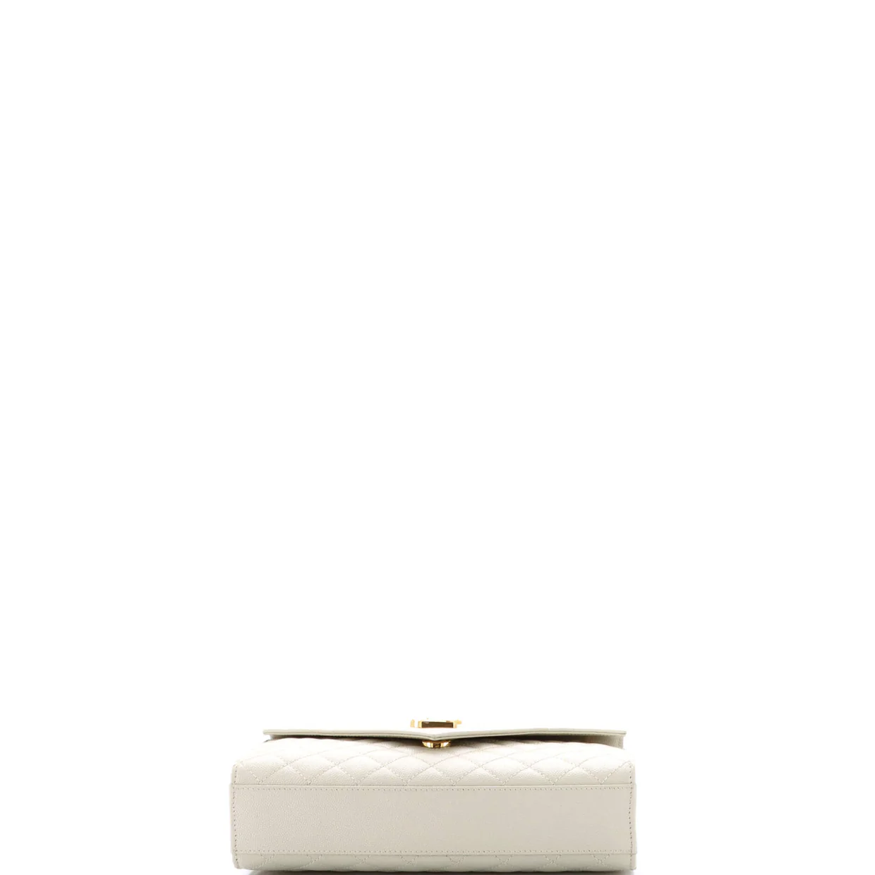 Classic Monogram Envelope Satchel Mixed Matelasse Leather Medium - Deep Luxury