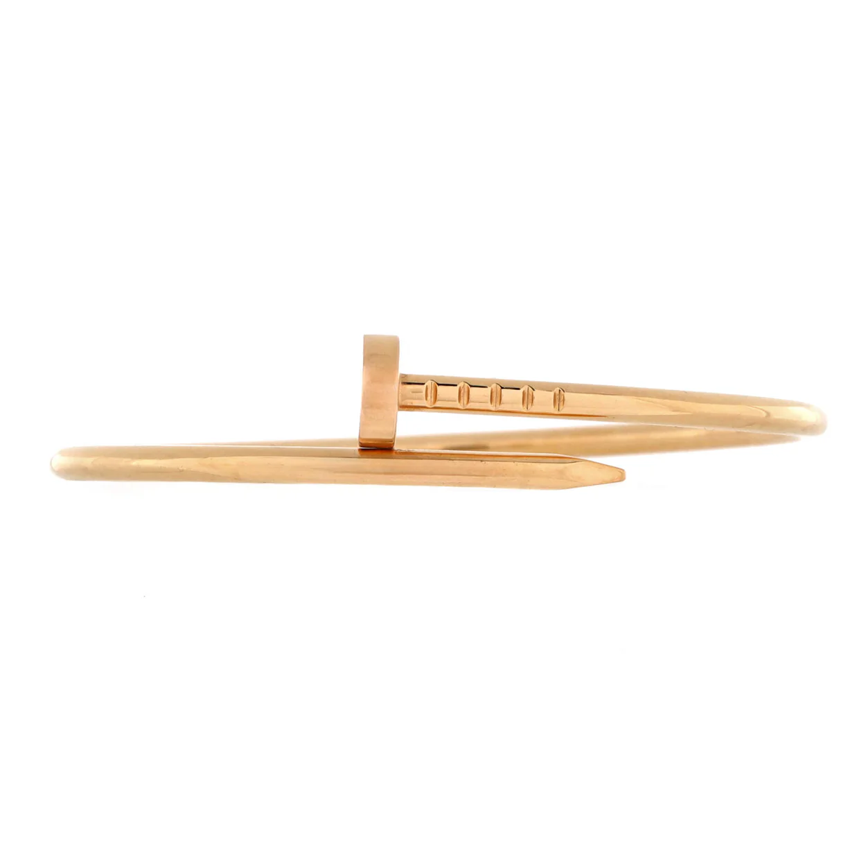 Juste un Clou Bracelet 18K Rose Gold Small - Deep Luxury