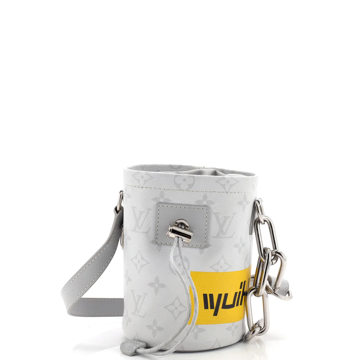 Chalk Nano Bag Limited Edition Logo Story Monogram Canvas - Deep Luxury