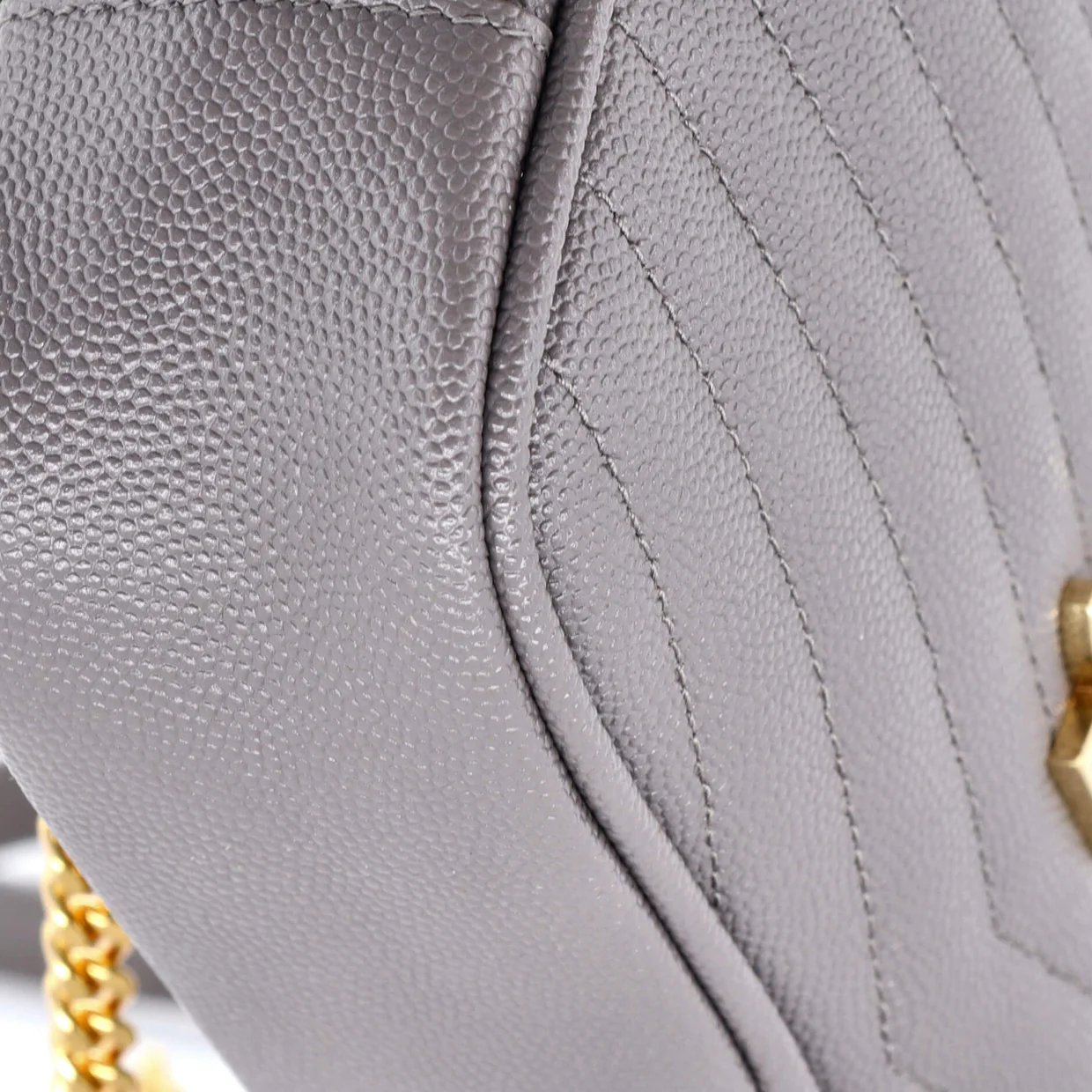 Lou Camera Bag Matelasse Chevron Leather Mini - Deep Luxury