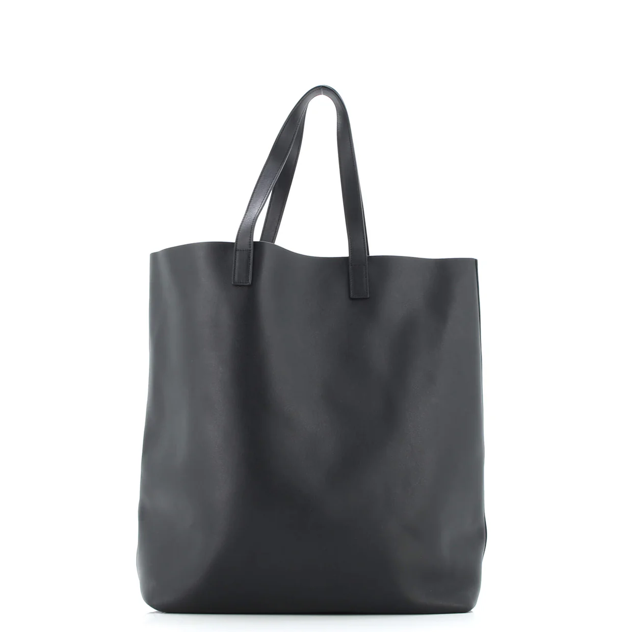 Shopper Tote Leather Tall - Deep Luxury