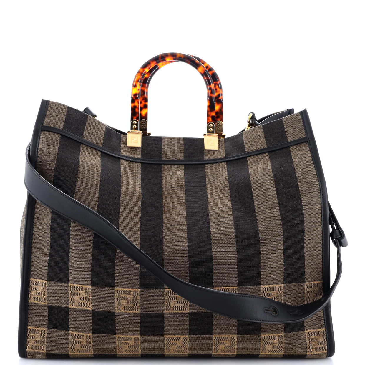 Sunshine Shopper Tote Pequin Canvas Large - Deep Luxury