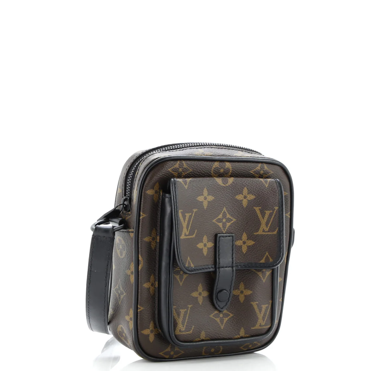 Christopher Wearable Wallet Macassar Monogram Canvas - Deep Luxury