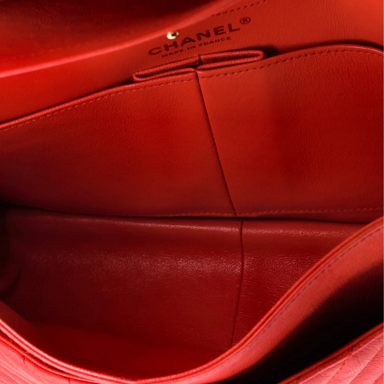 Reissue 2.55 Flap Bag Chevron Sheepskin 226 - Deep Luxury