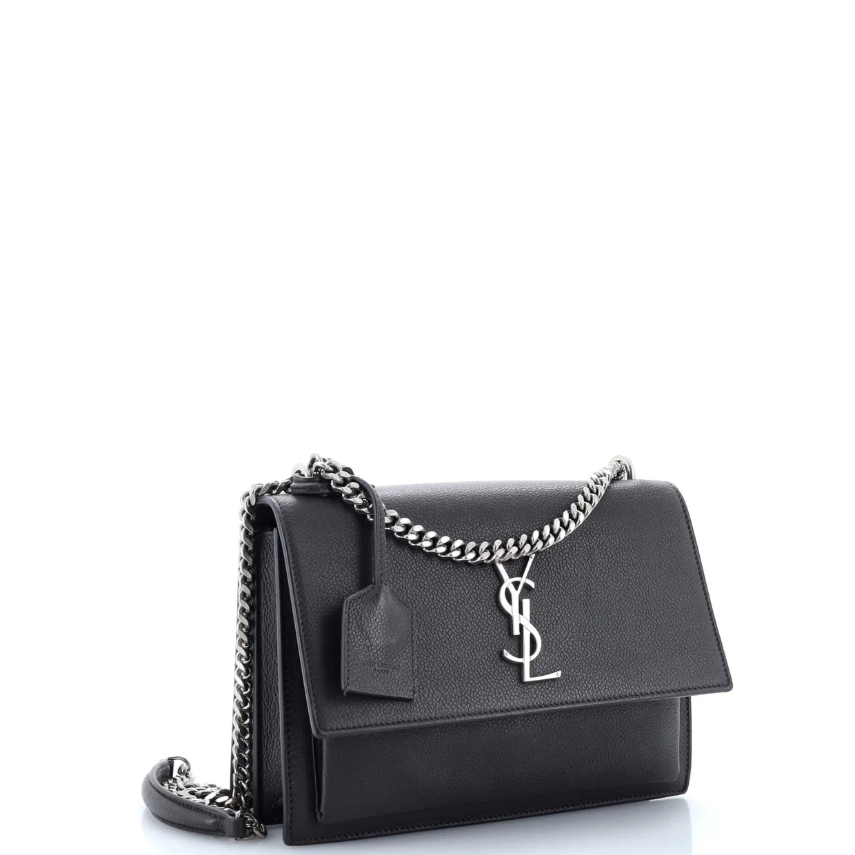 Sunset Crossbody Bag Leather Medium - Deep Luxury