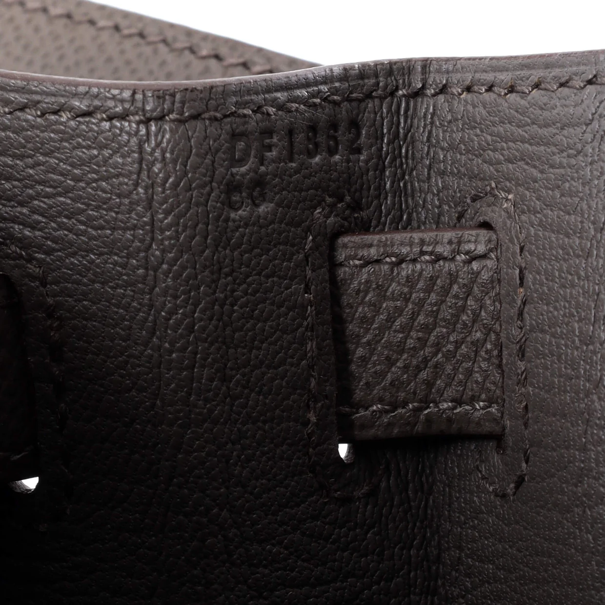 Kelly Handbag Grey Epsom with Palladium Hardware 28 - Deep Luxury
