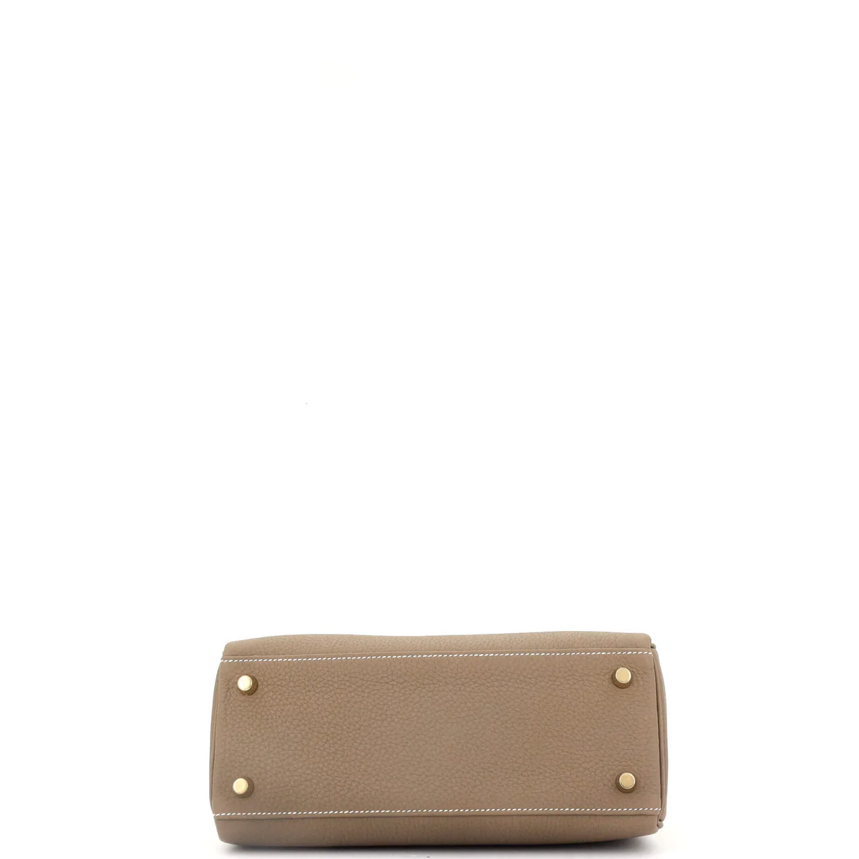 Kelly Handbag Grey Togo with Gold Hardware 25 - Deep Luxury