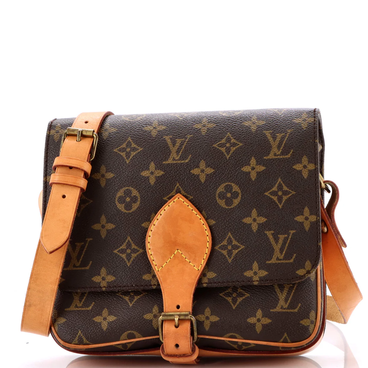 Cartouchiere Handbag Monogram Canvas MM - Deep Luxury