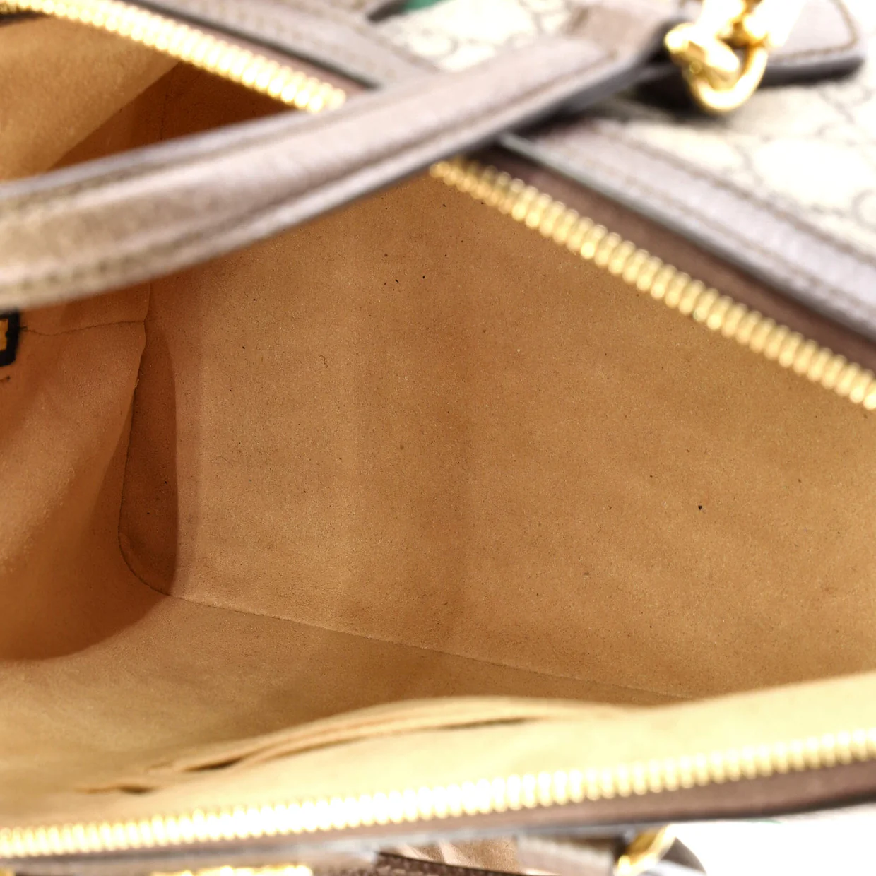 Ophidia Dome Top Handle Bag GG Coated Canvas Medium - Deep Luxury