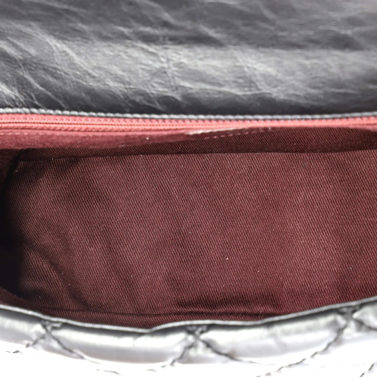 CC Top Handle Flap Bag Tweed and Quilted Aged Calfskin Medium - Deep Luxury