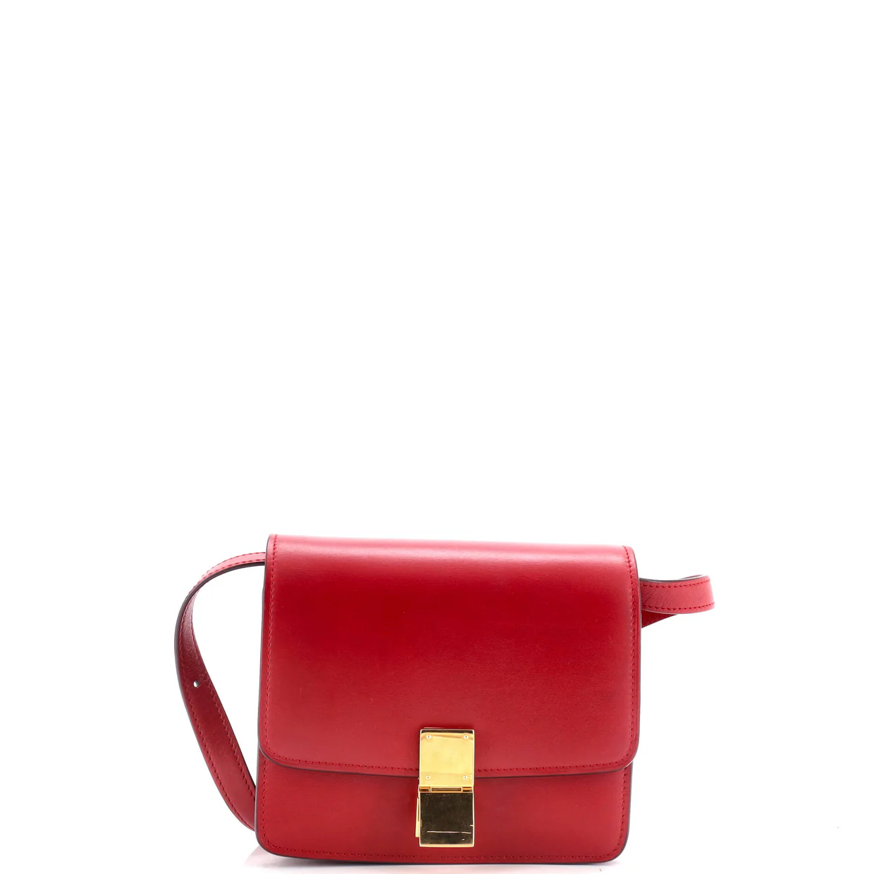 Classic Box Bag Smooth Leather Small - Deep Luxury