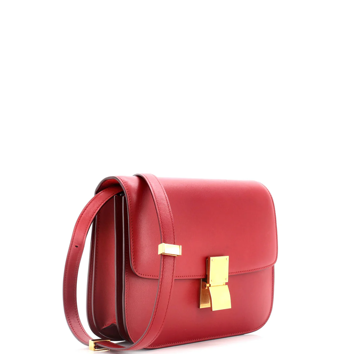 Classic Box Bag Spazzolato Calfskin Medium - Deep Luxury