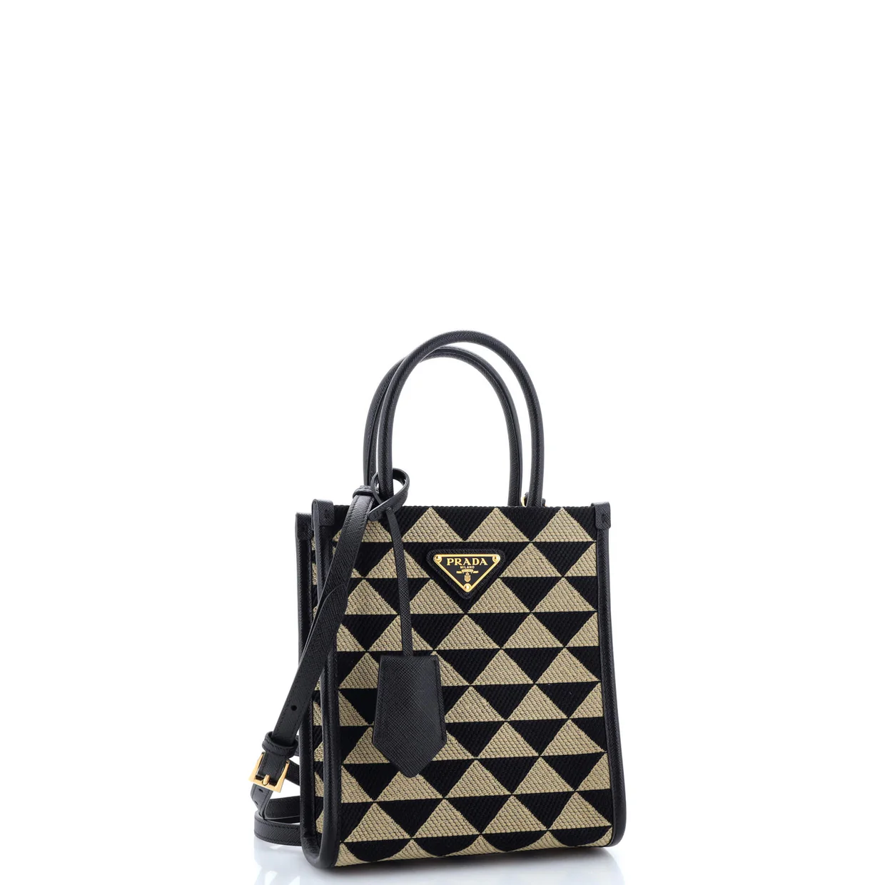 Symbole Shopper Tote Jacquard Mini - Deep Luxury