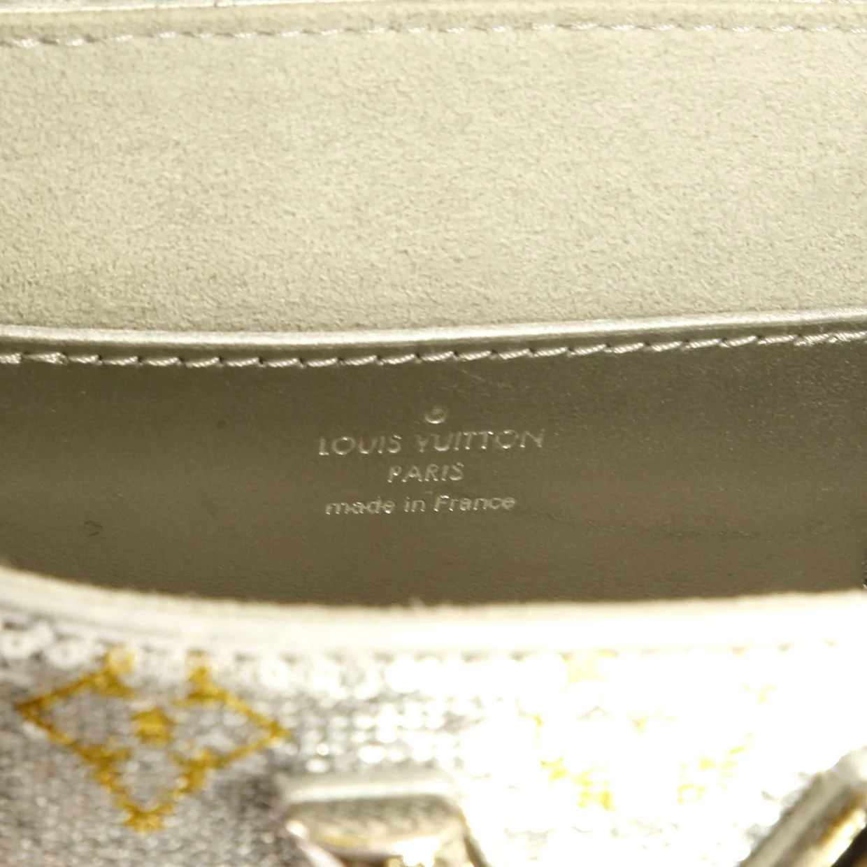 Twist Handbag Monogram Sequins PM - Deep Luxury