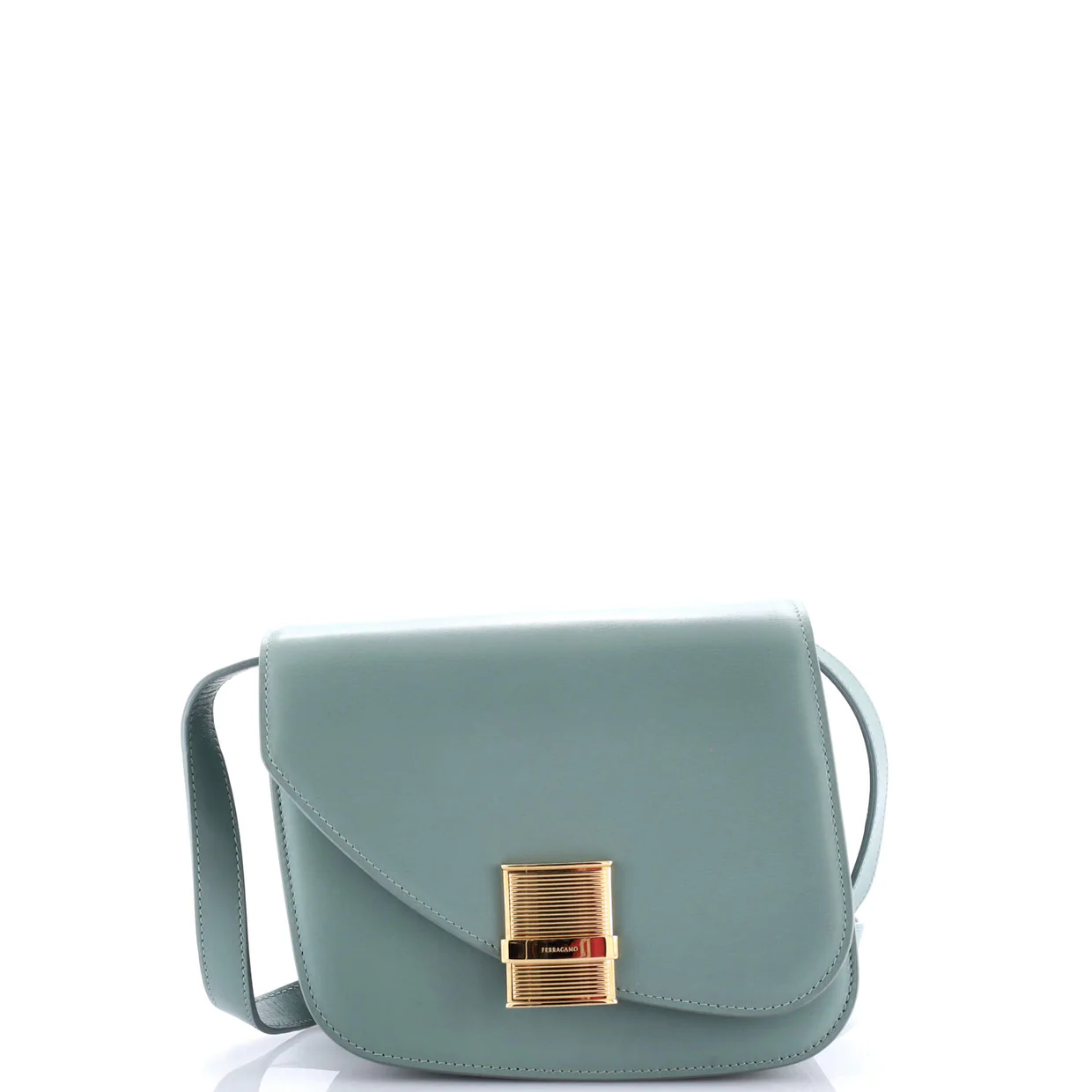 Fiamma Crossbody Bag Leather Small - Deep Luxury