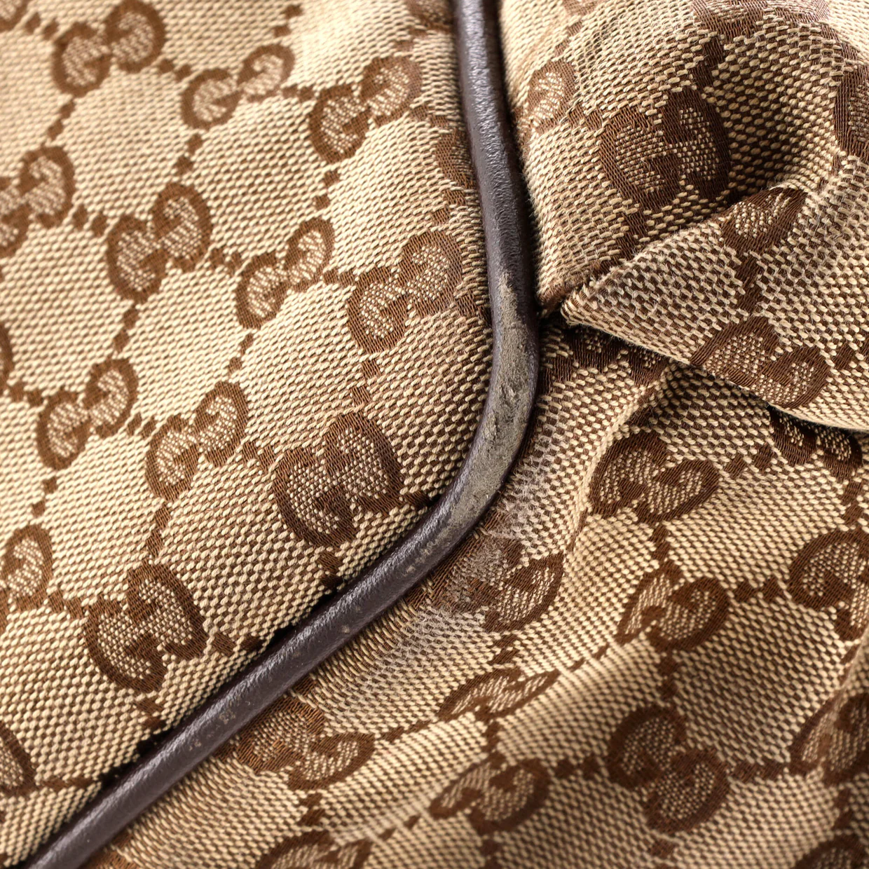 Diaper Crossbody Bag GG Canvas - Deep Luxury