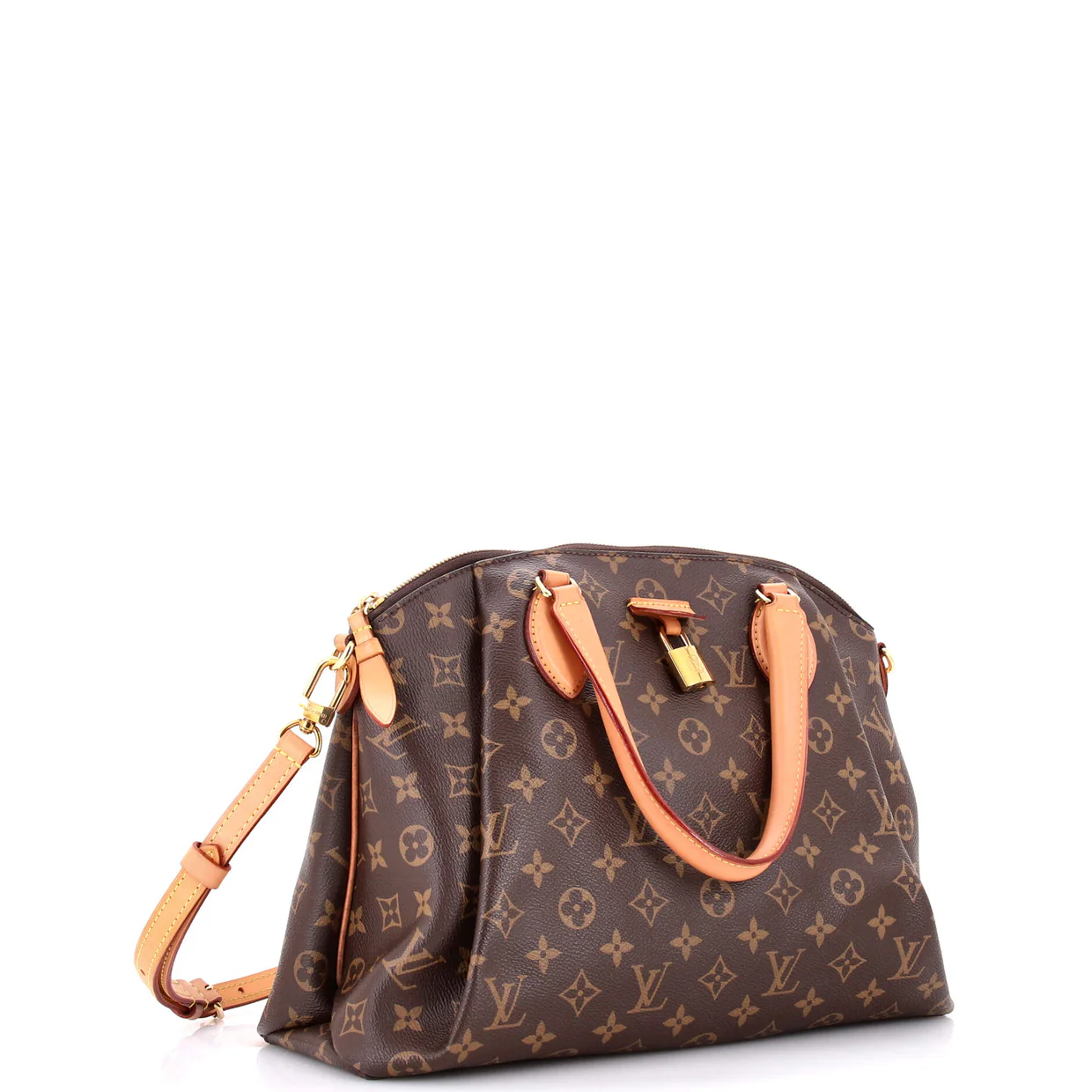 Rivoli Handbag Monogram Canvas MM - Deep Luxury