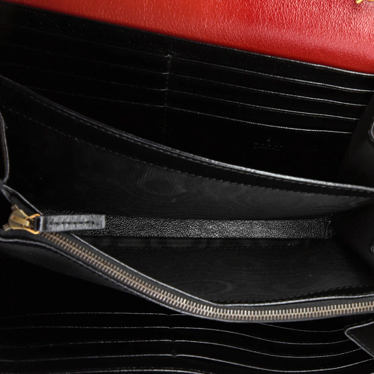 GG Marmont Chain Wallet Diagonal Quilted Leather Mini - Deep Luxury