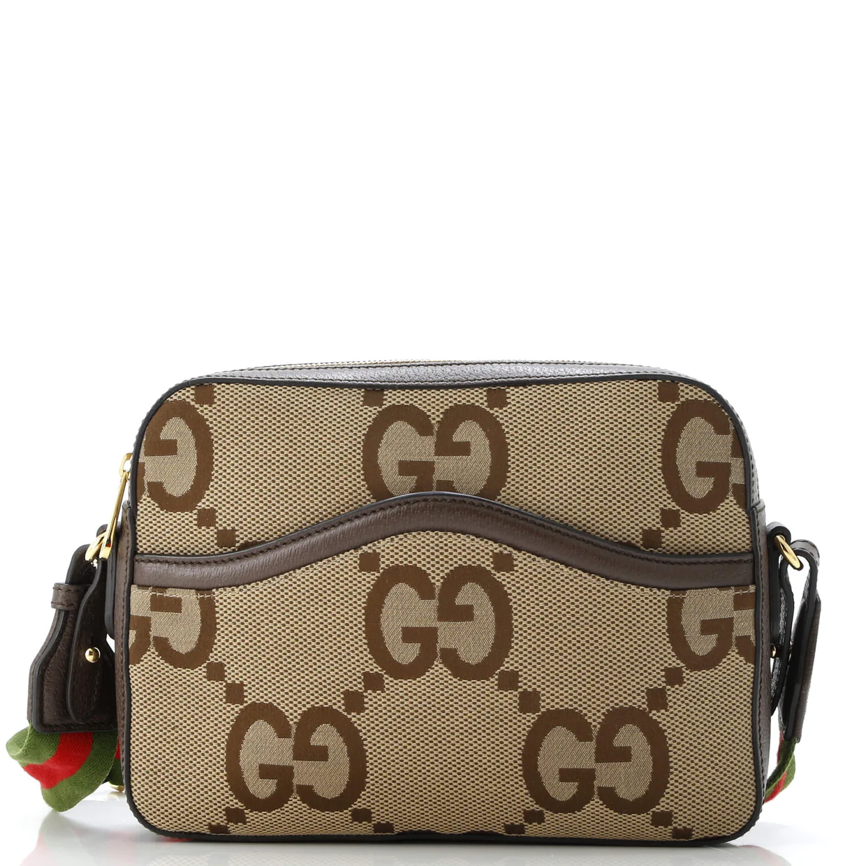 Messenger Bag Jumbo GG Canvas - Deep Luxury