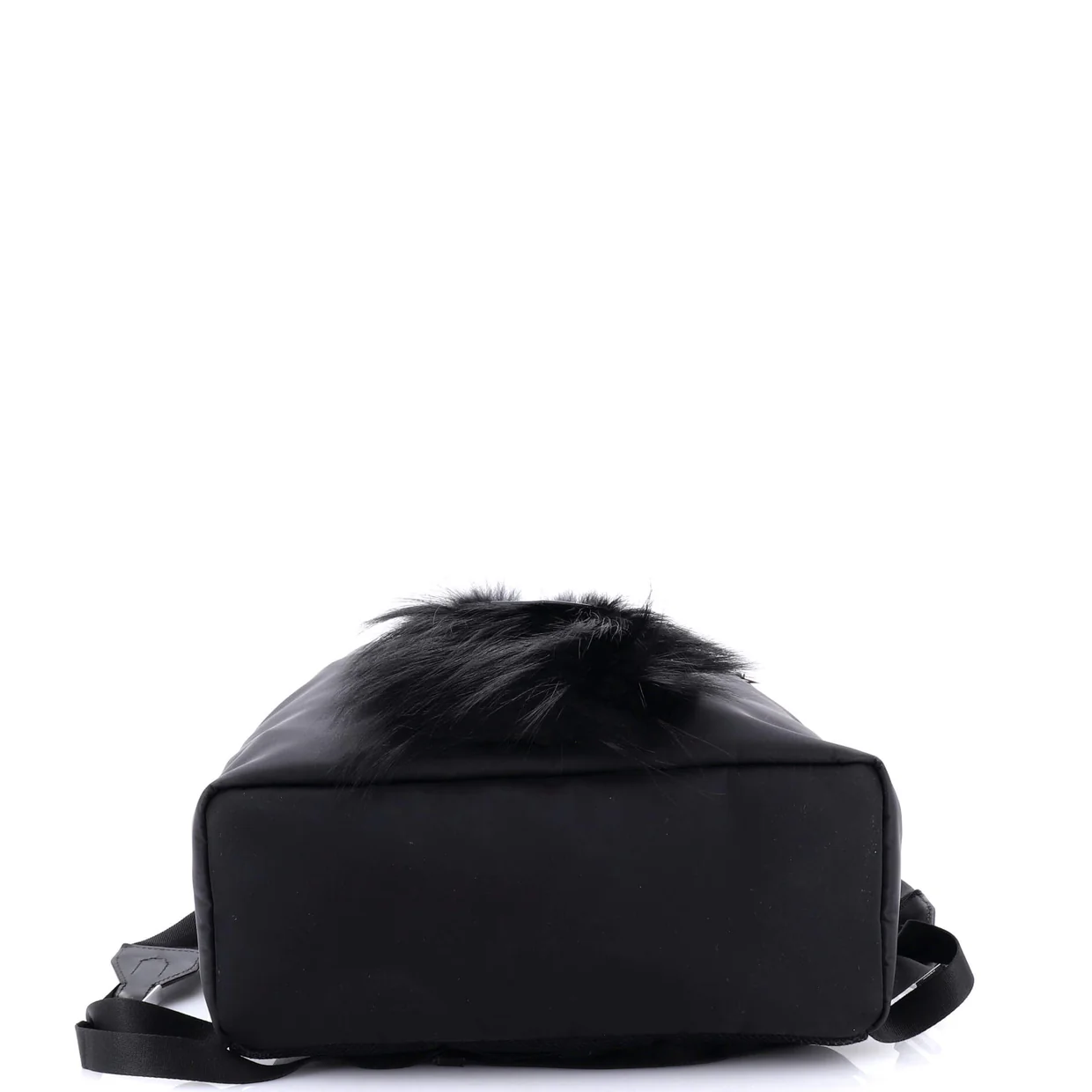 Karlito Backpack Nylon with Fur Large - Deep Luxury