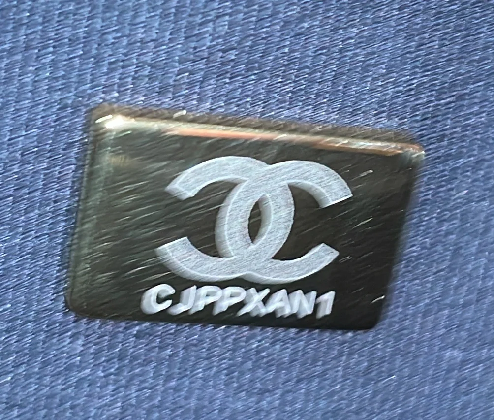 CC Dome Zip Shopping Bag Quilted Patent Small - Deep Luxury