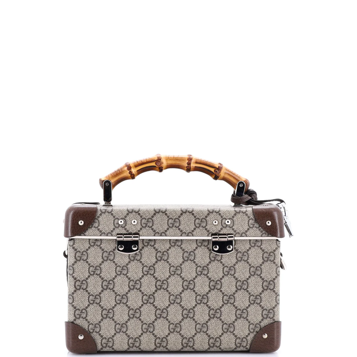 Bamboo Globe-Trotter Vanity Case GG Coated Canvas - Deep Luxury