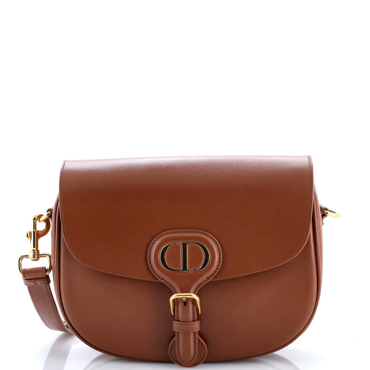 Bobby Flap Bag Leather Medium - Deep Luxury