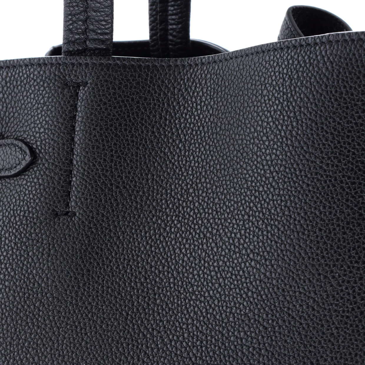 Phantom Tie Cabas Tote Leather Small - Deep Luxury