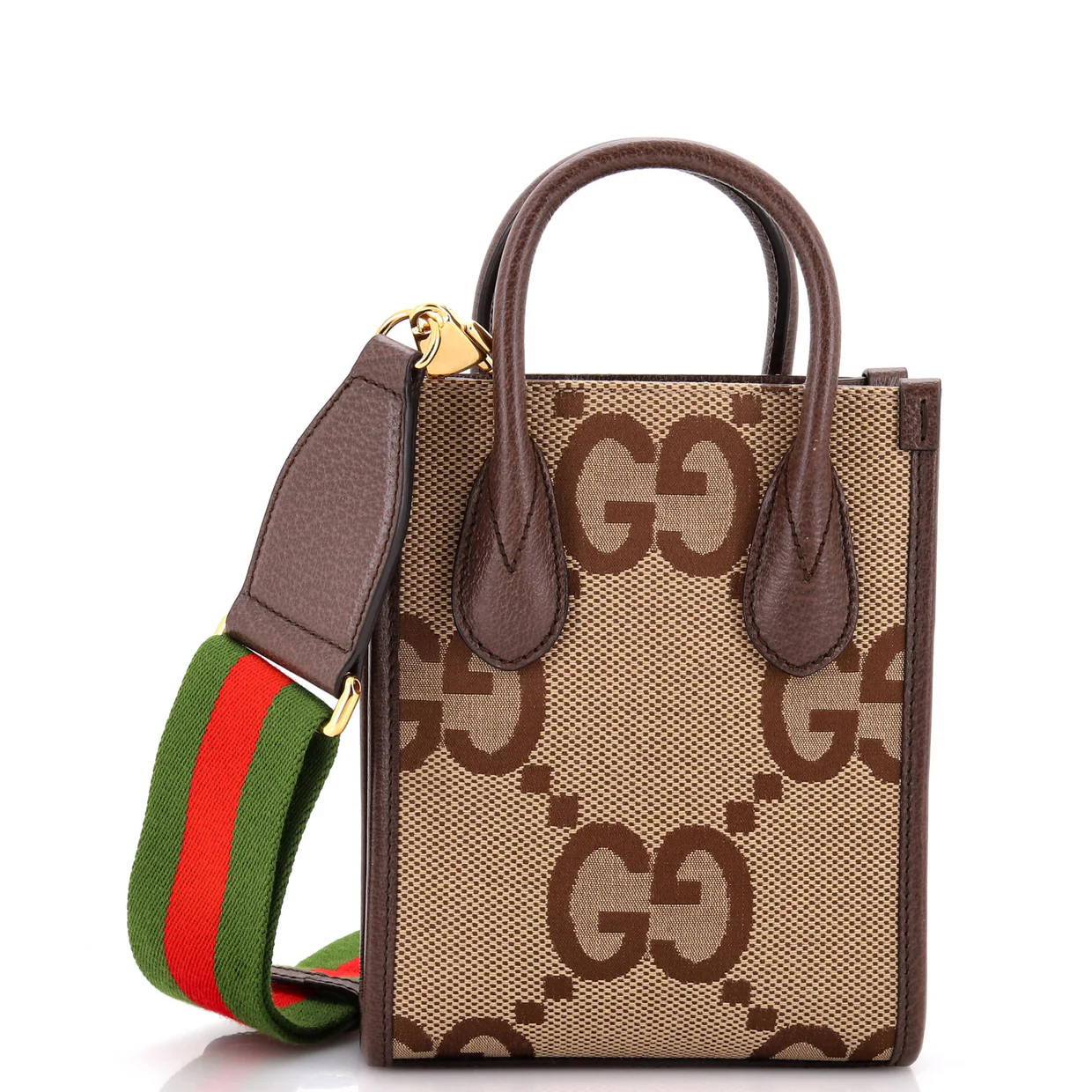 Vertical Tote Jumbo GG Canvas Mini - Deep Luxury