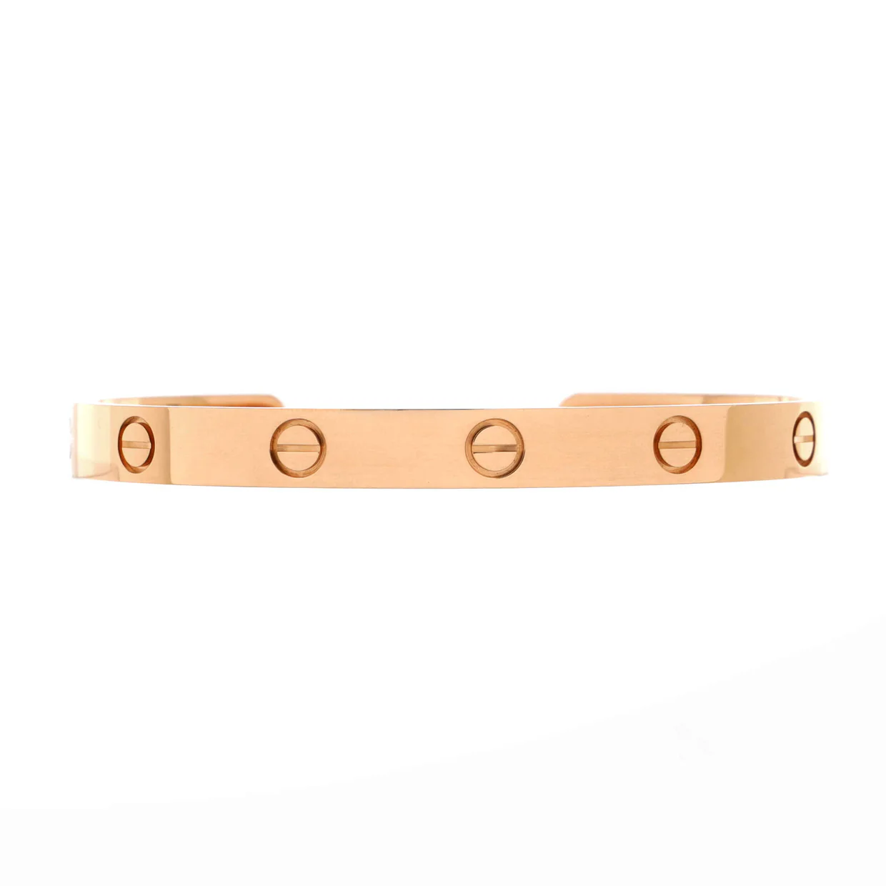 Love Cuff Bracelet 18K Rose Gold - Deep Luxury