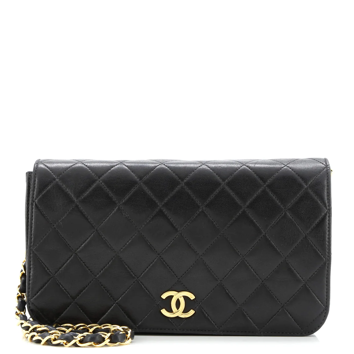 Vintage Full Flap Bag Quilted Lambskin Medium - Deep Luxury