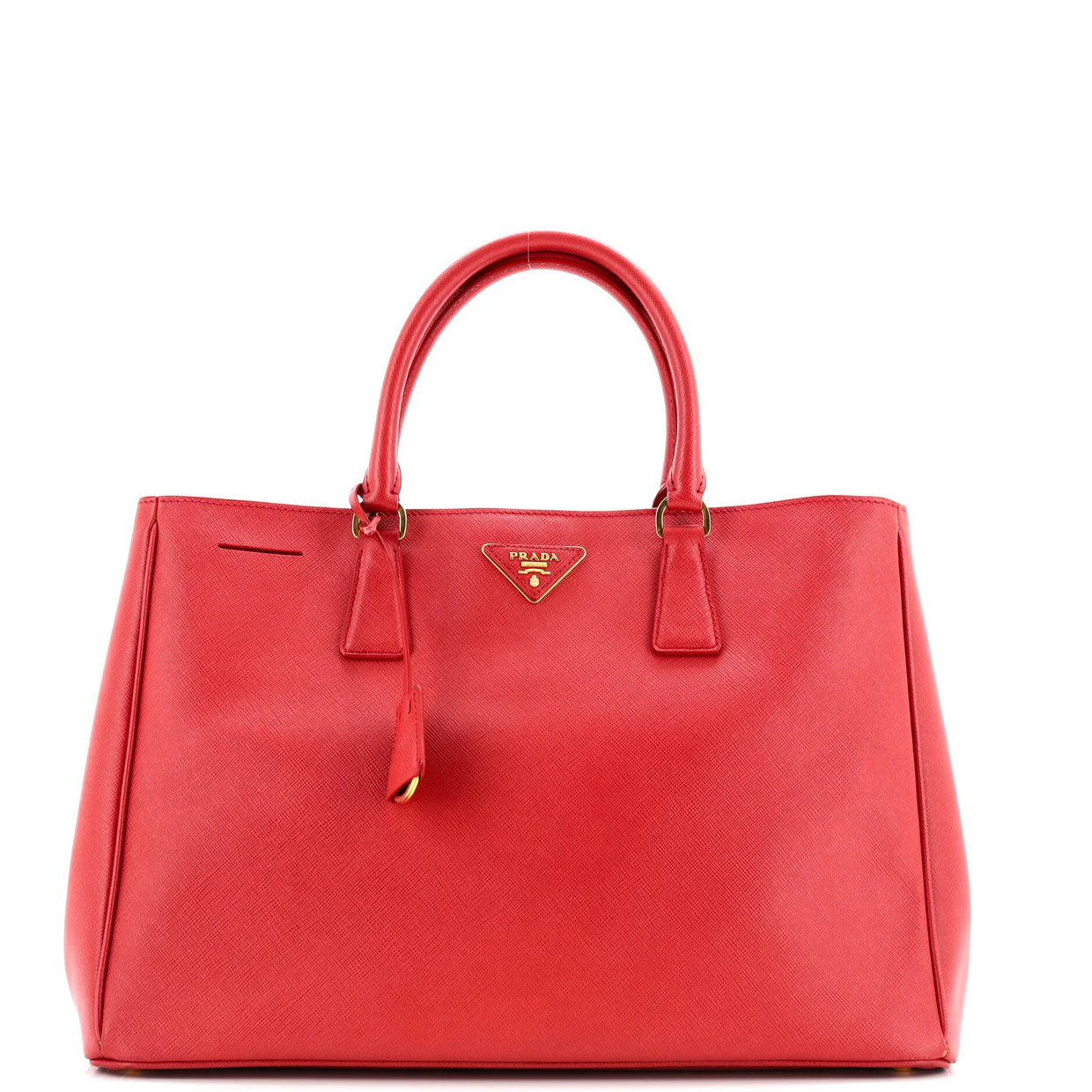 Lux Open Tote Saffiano Leather Large - Deep Luxury