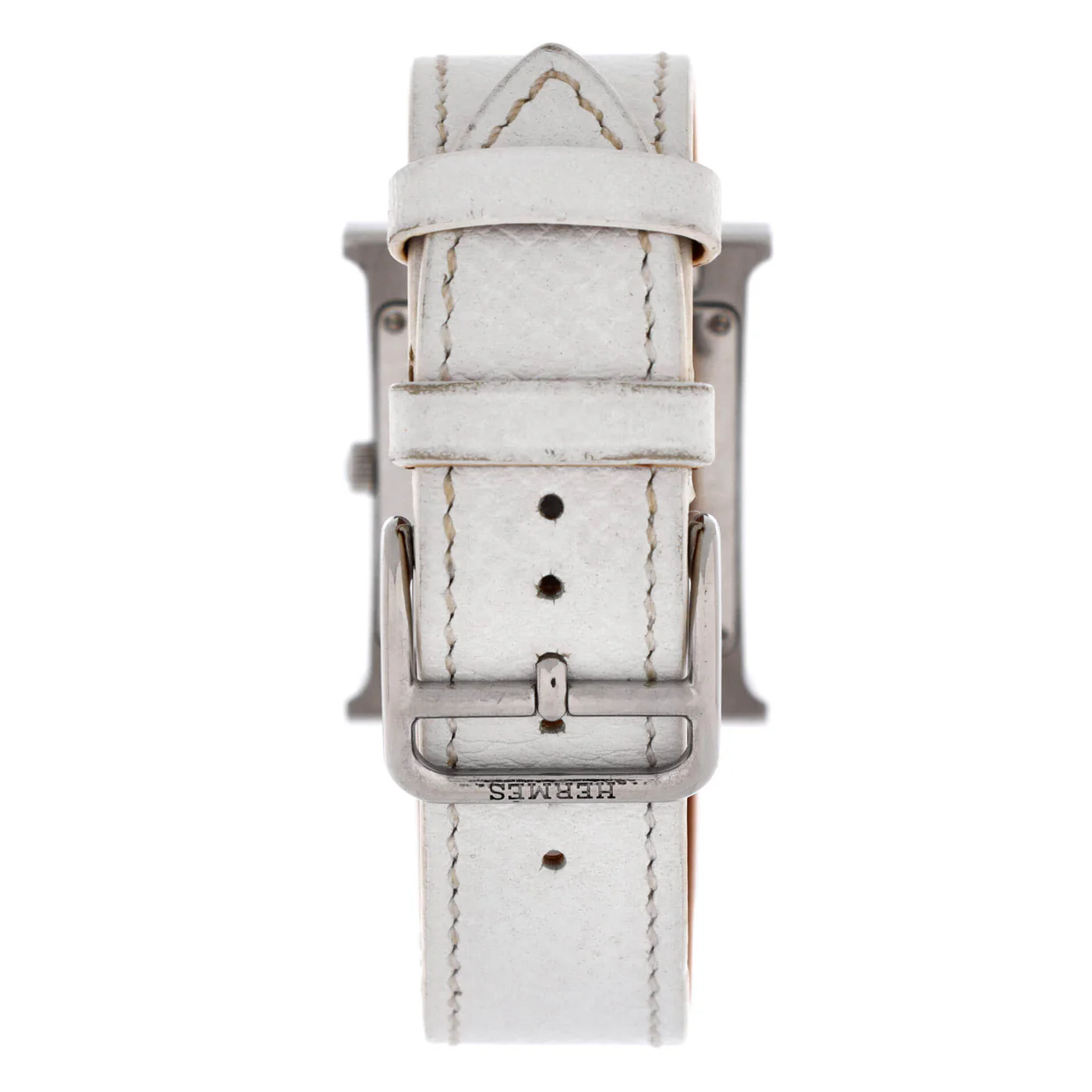 Heure H Quartz Watch Plated Metal and Leather 26 - Deep Luxury