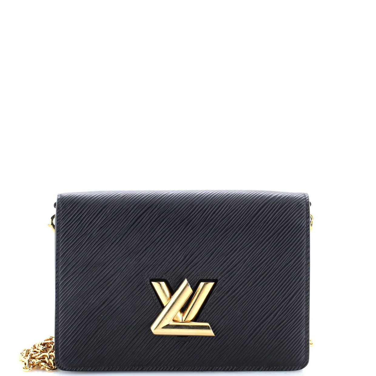 Twist Belt Wallet on Chain Epi Leather - Deep Luxury