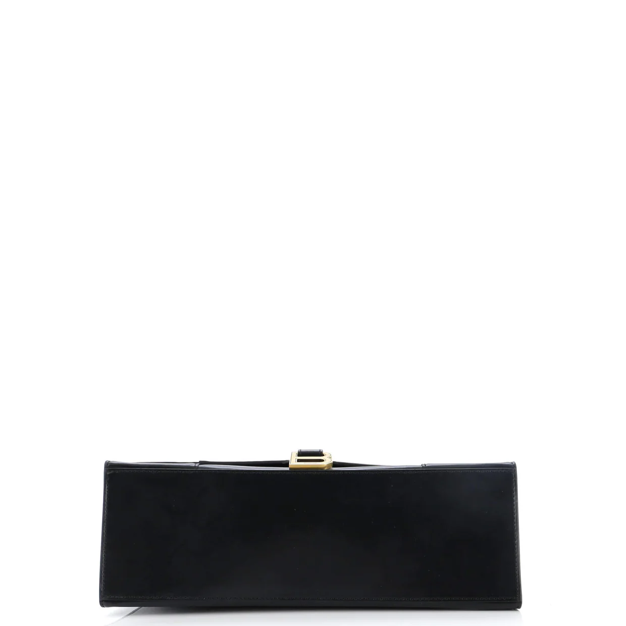 Hourglass Top Handle Bag Leather New Medium - Deep Luxury