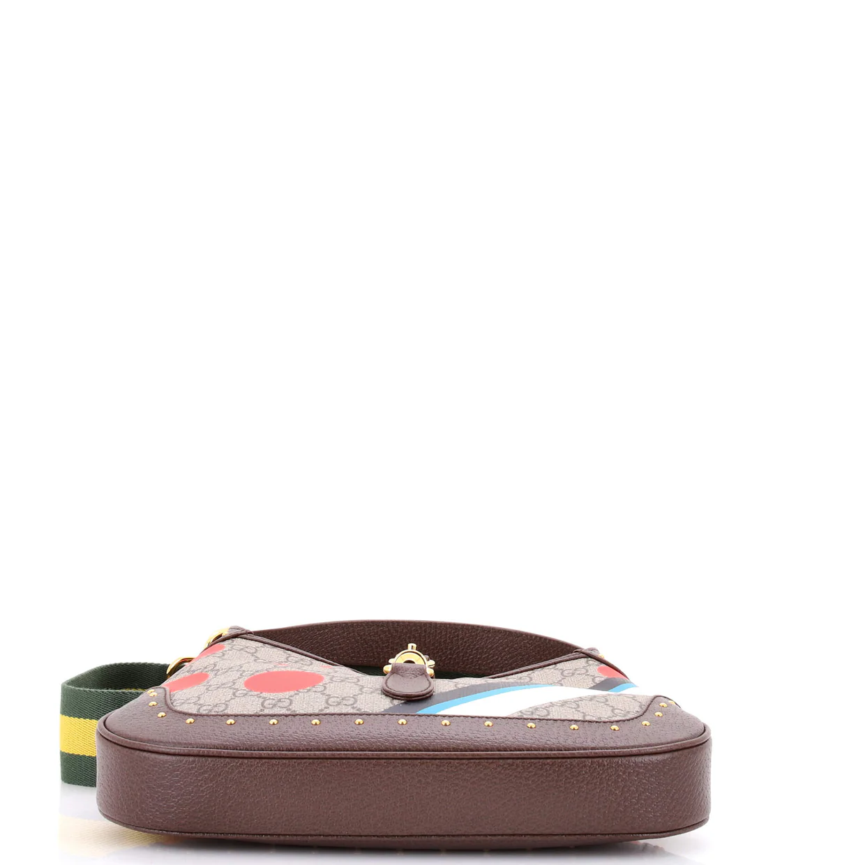 Jackie 1961 Hobo Studded Printed GG Coated Canvas Small - Deep Luxury