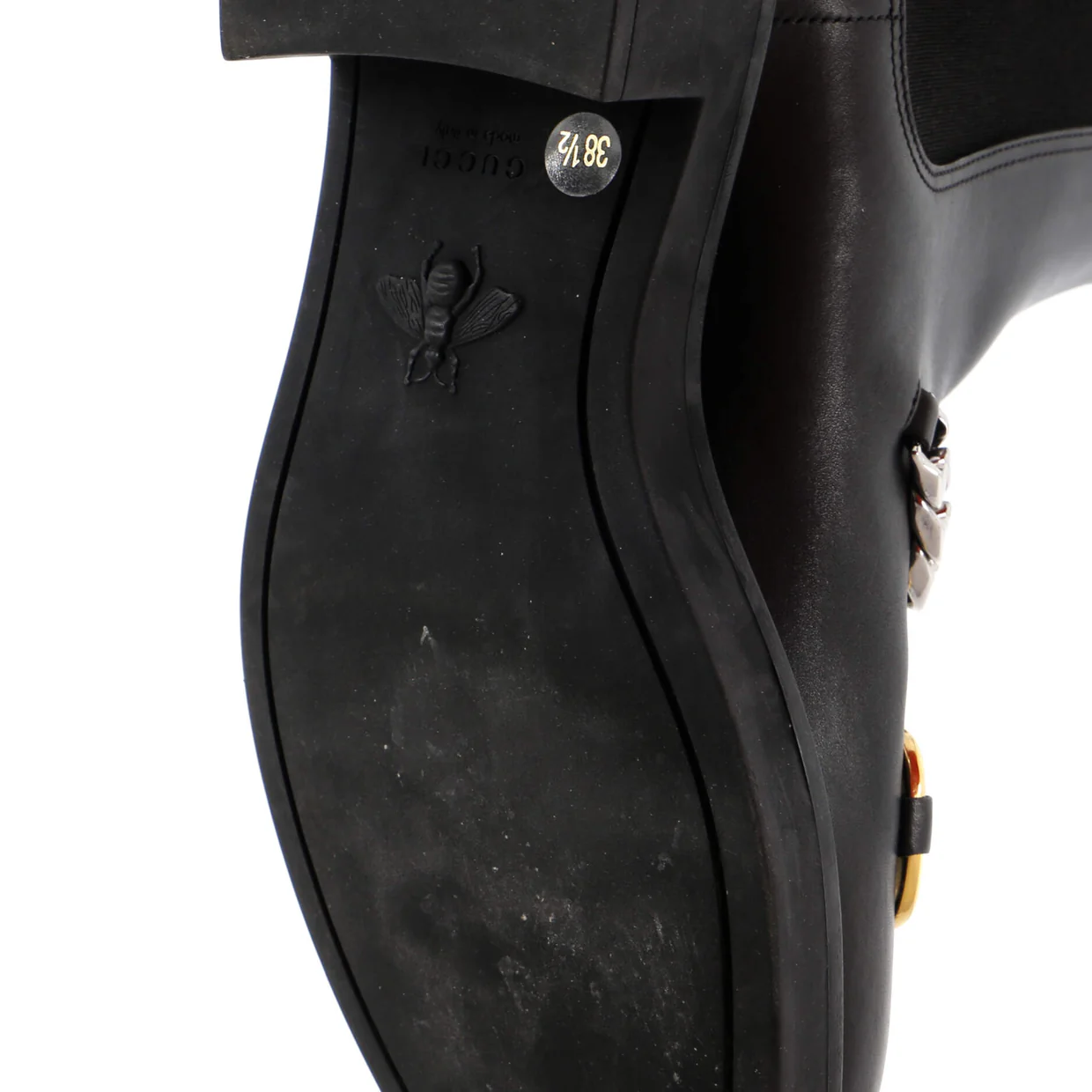 Women's Deva Horsebit Chain Chelsea Boots Leather - Deep Luxury