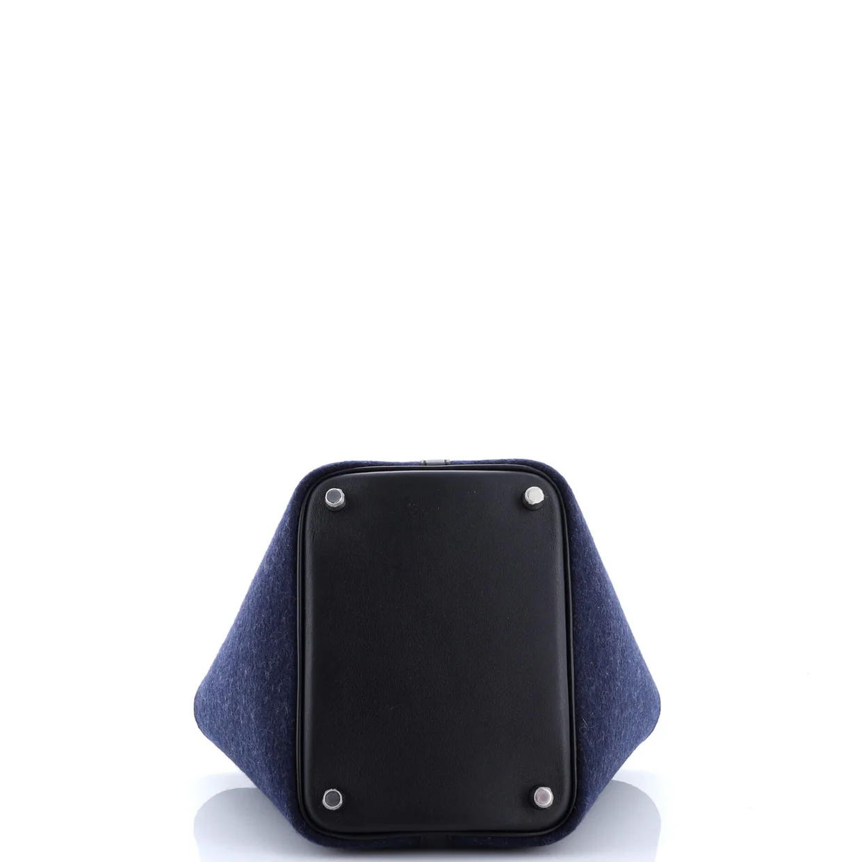 Picotin Lock Bag Felt with Leather PM - Deep Luxury