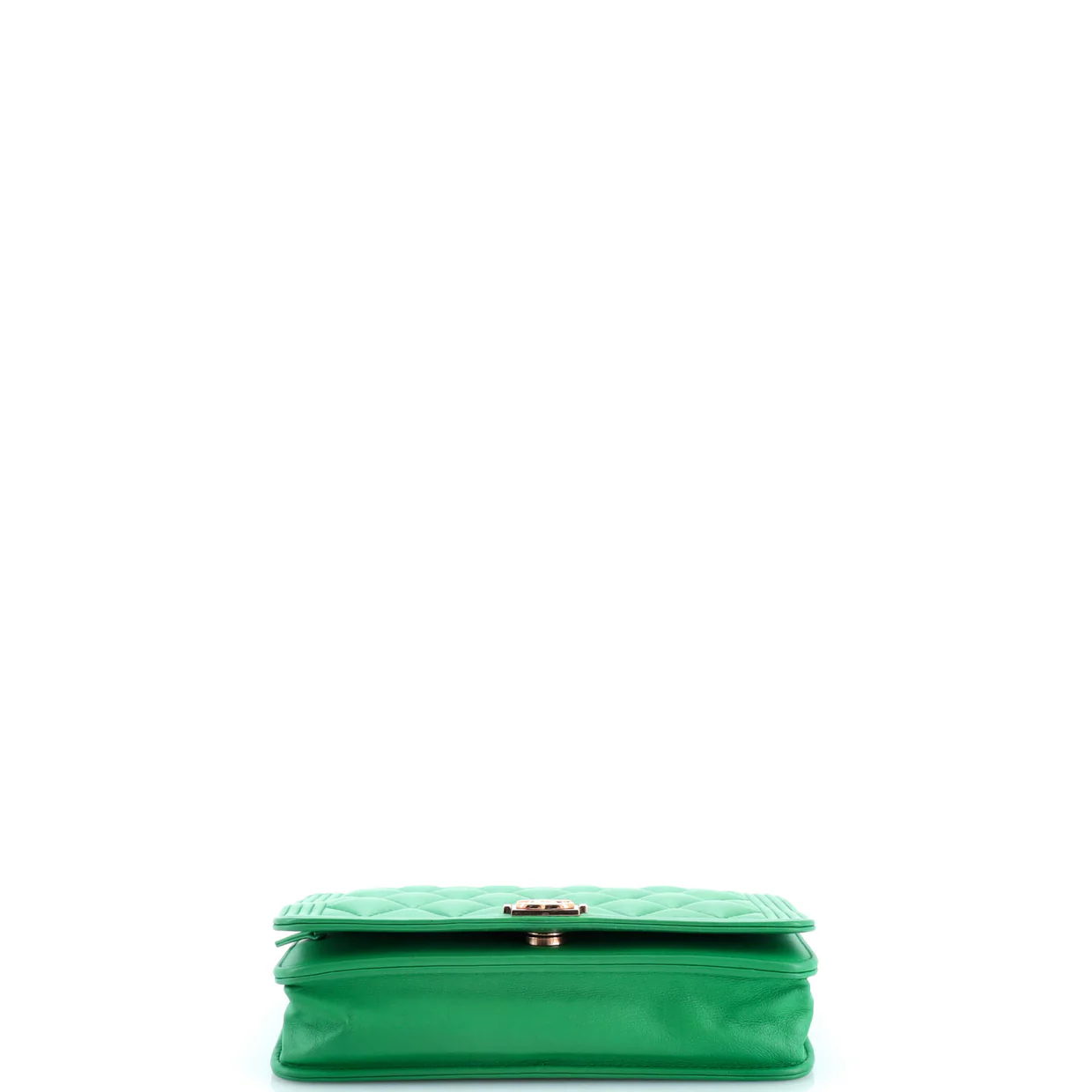 Boy Wallet on Chain Quilted Lambskin - Deep Luxury