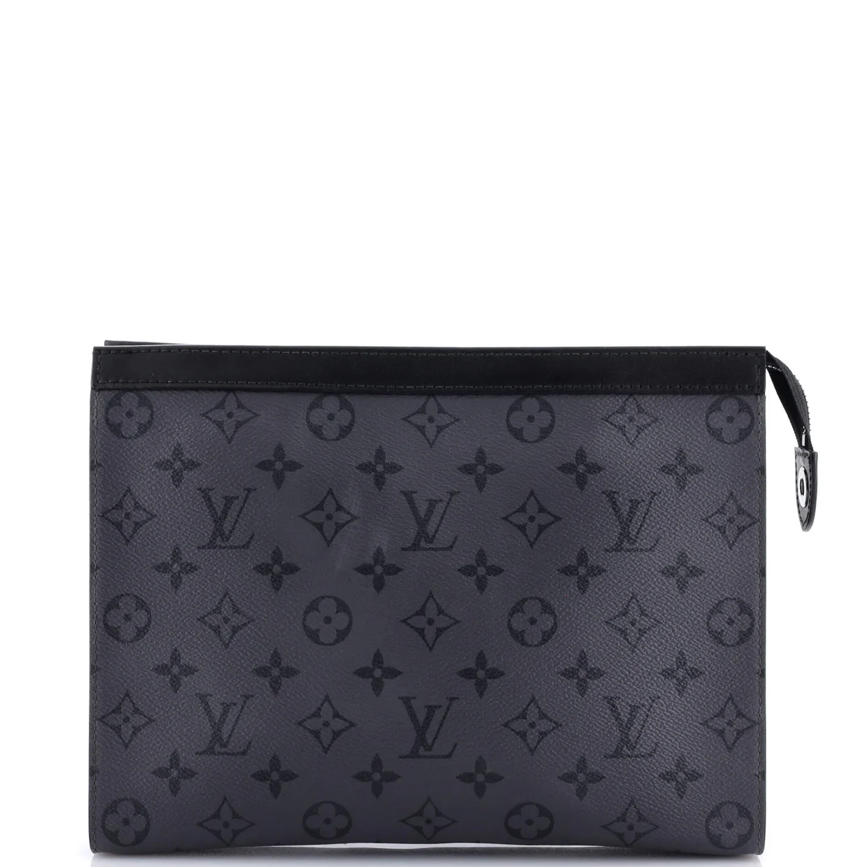 Pochette Voyage Reverse Monogram Eclipse Canvas MM - Deep Luxury